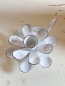 Preview: Kerzenhalter Blume Weiß