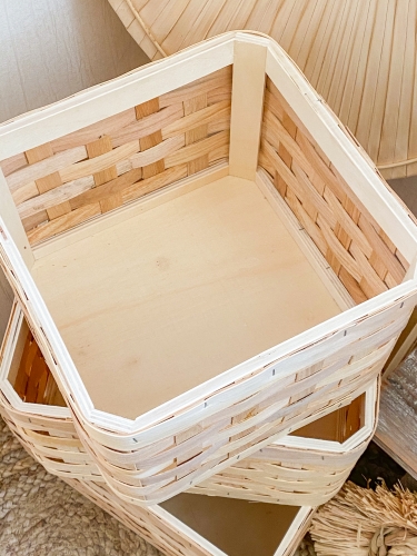 landleben-jamalto - 3er Set Aufbewahrungskörbe Flach